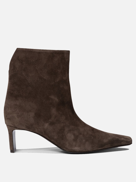 Khaite "Ona" ankle boots 55mm 14727796_37 Brown 1