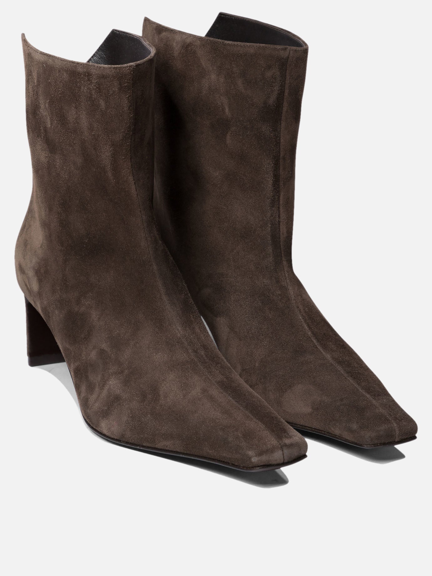 Pull-on boots 100% leather - 100% leather  Brown - Khaite Women | PDP | VIETTI Online Store | thumbnail_2