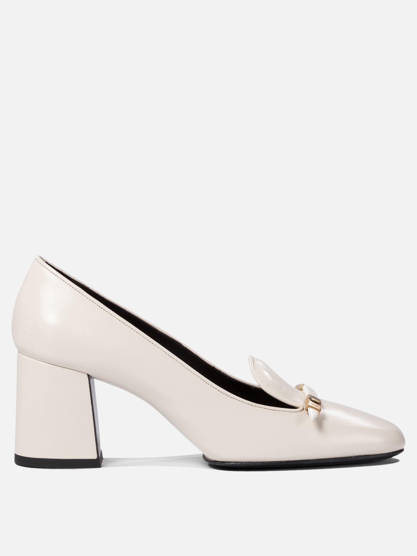 Pumps 100% leather - 100% leather  White - Khaite Women | PDP | VIETTI Online Store | Zoom-Modal
