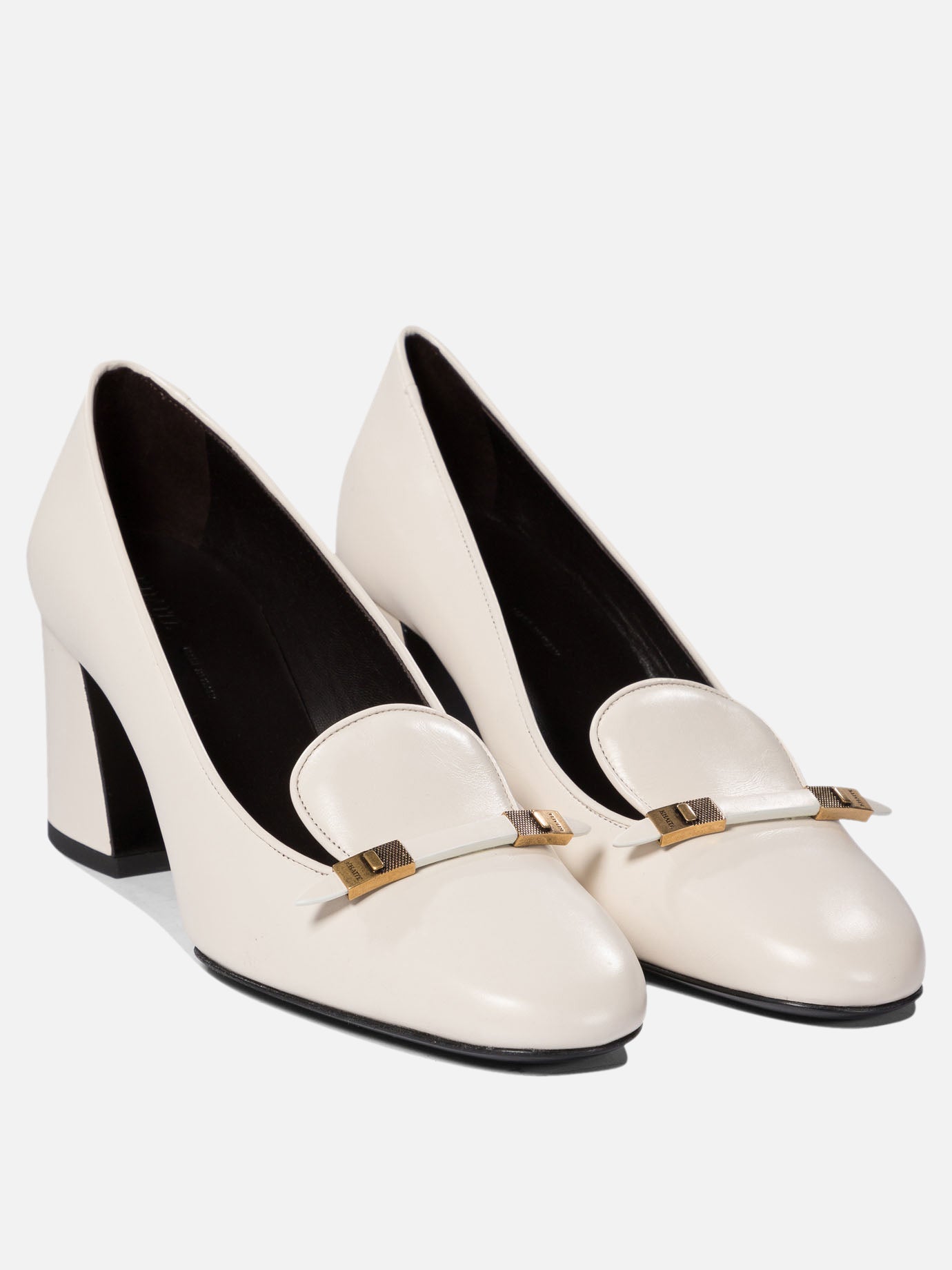 Pumps 100% leather - 100% leather  White - Khaite Women | PDP | VIETTI Online Store | thumbnail_2