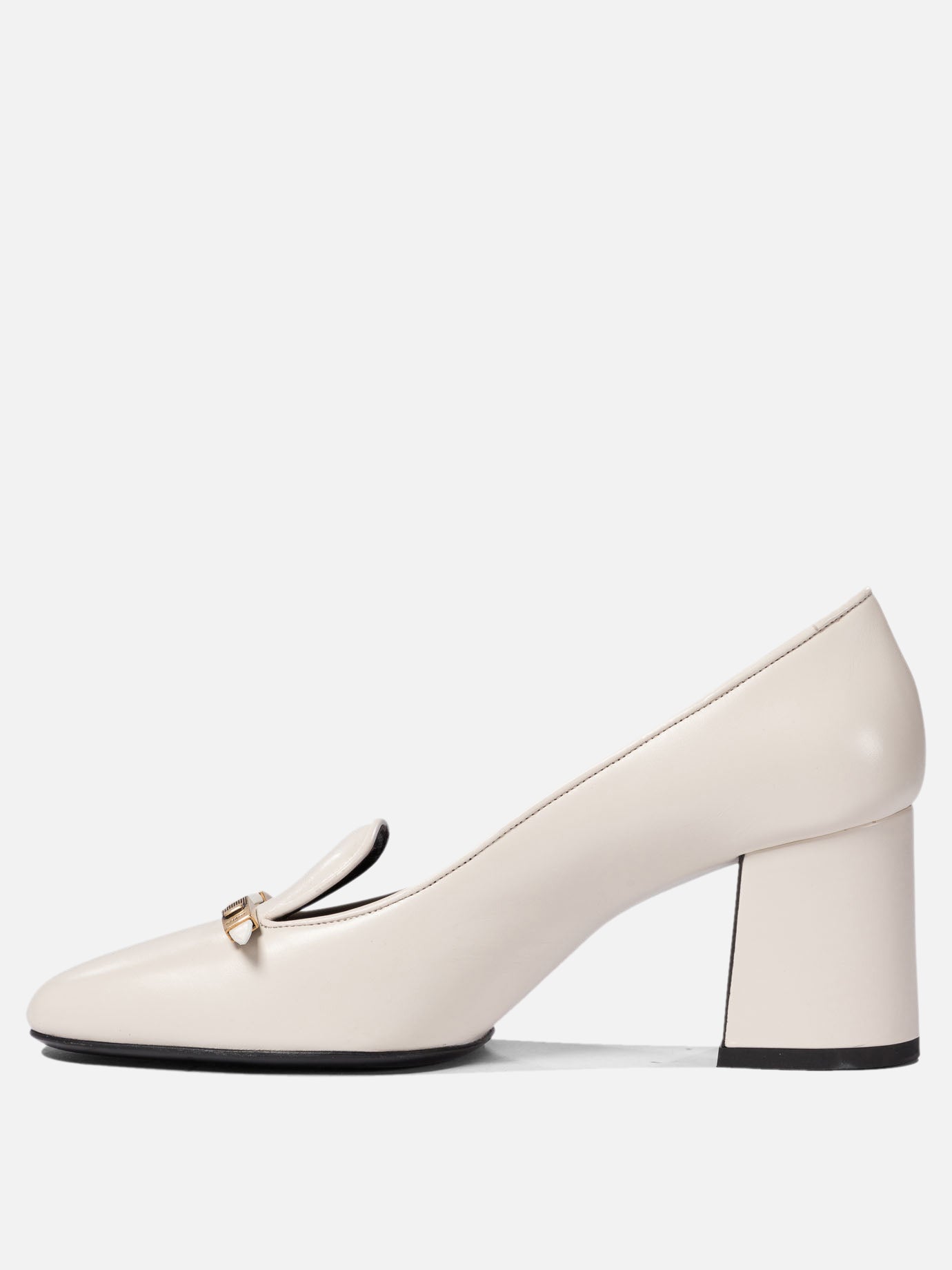 Pumps 100% leather - 100% leather  White - Khaite Women | PDP | VIETTI Online Store | thumbnail_3
