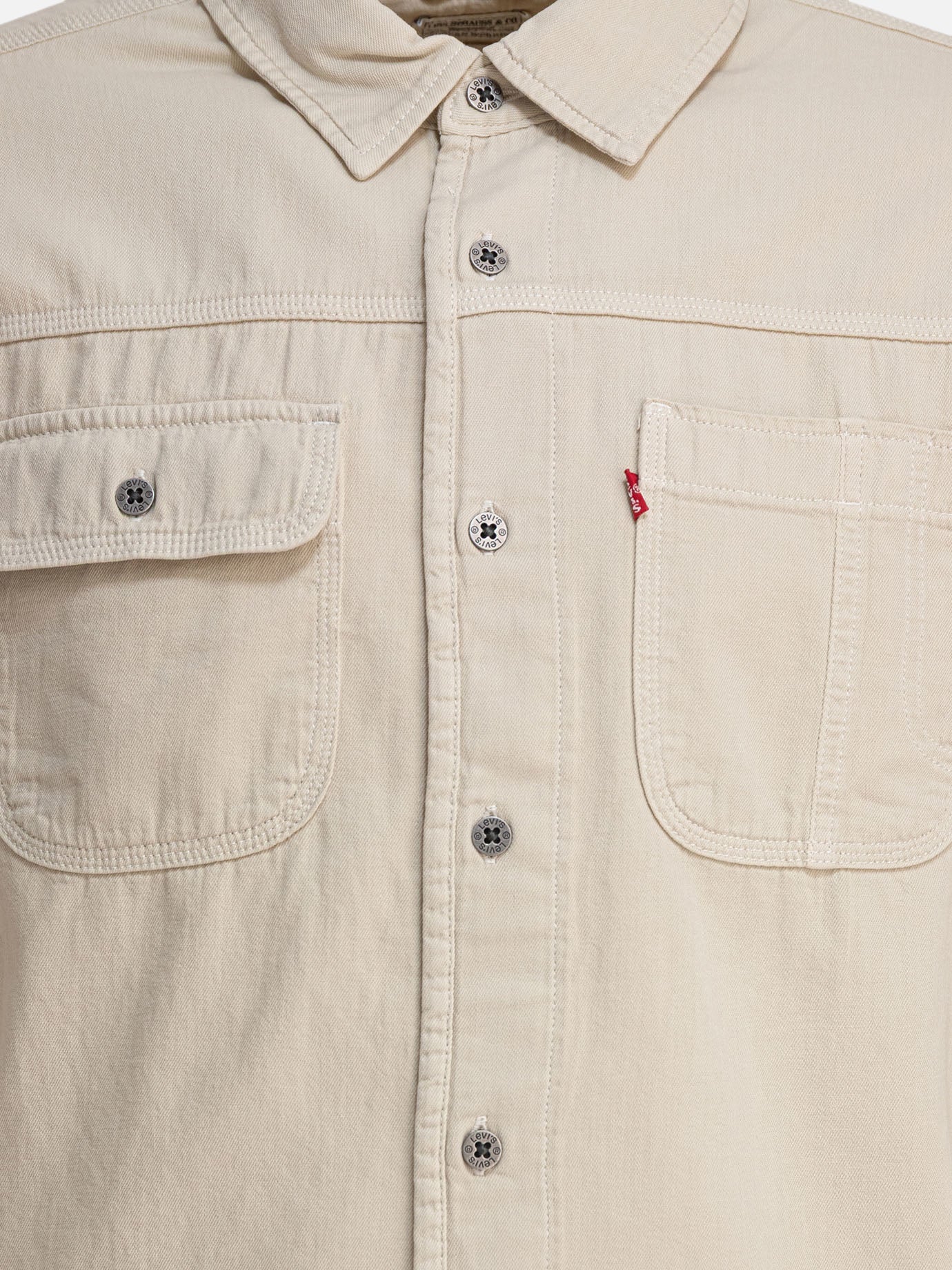 Casual shirts Solid colour  Beige - Levi's Men | PDP | VIETTI Online Store | Zoom-Modal_3
