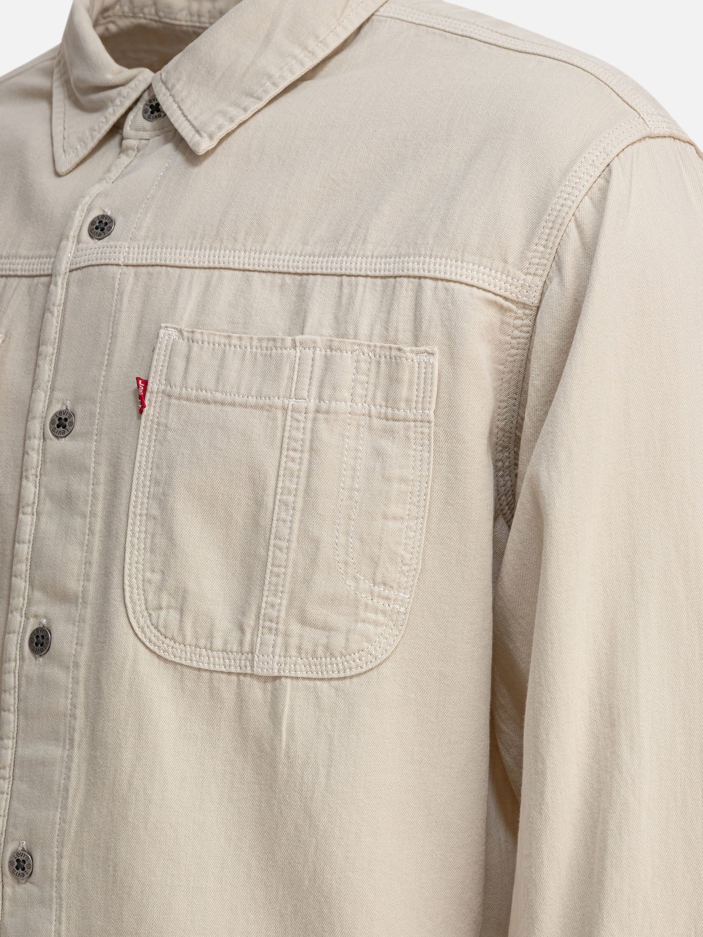 Casual shirts Solid colour  Beige - Levi's Men | PDP | VIETTI Online Store | Zoom-Modal_4
