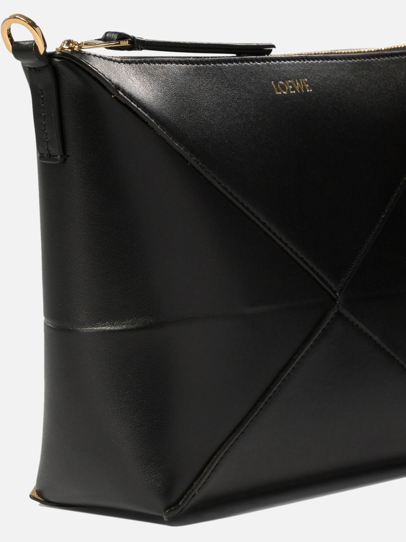 Loewe "Puzzle Fold" shoulder bag Black