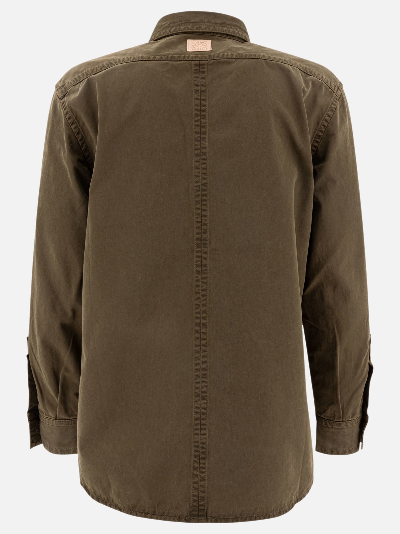 Overshirt jackets Solid colour  Green - Loewe Men | PDP | VIETTI Online Store | Zoom-Modal_2
