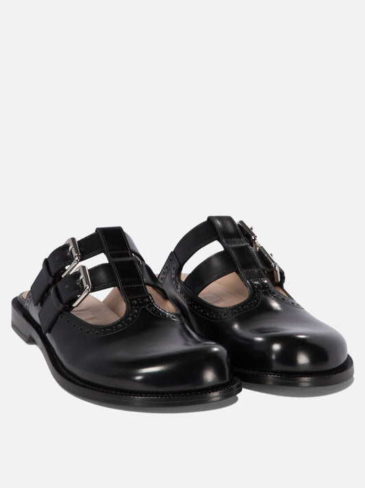 Loewe "Mary Jane Campo" sabot 12384484_36 Black 2