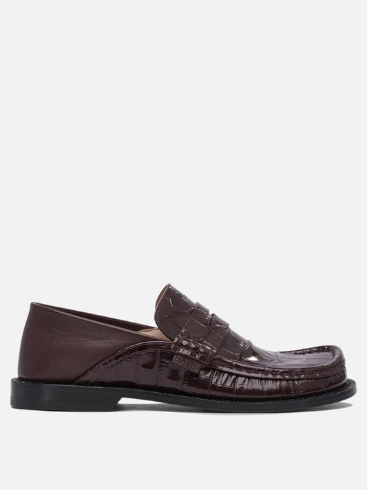 Loewe "Campo" loafers 18535543_36 Bordeaux 1
