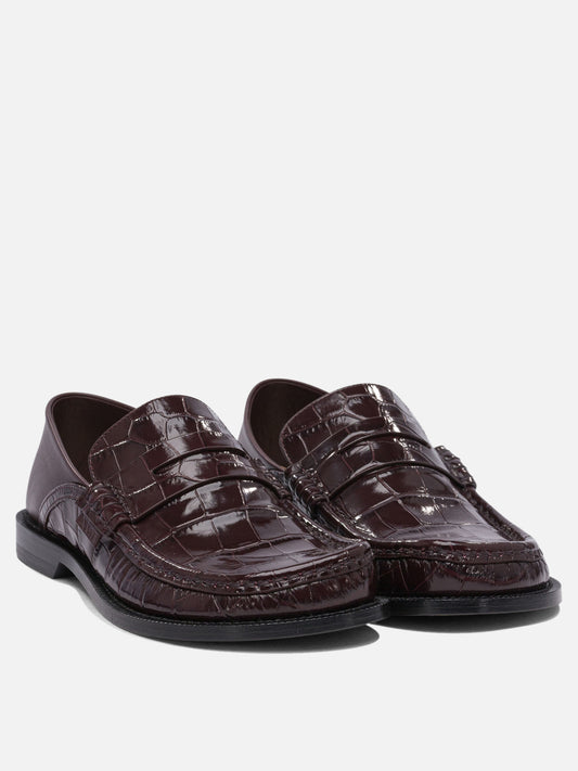 Loewe "Campo" loafers 18535543_36 Bordeaux 2