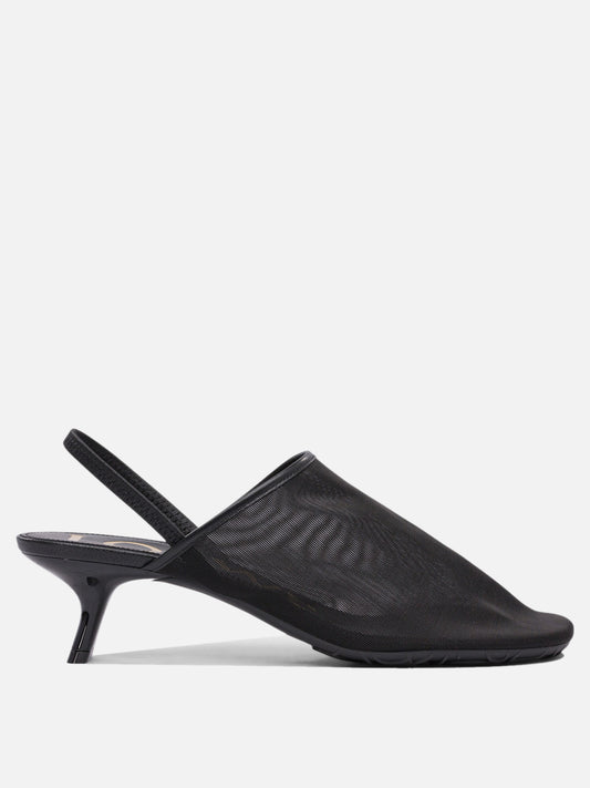 Loewe "Petal" 45mm mules 18788651_36 Black 1
