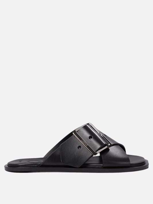 Loewe "Petal Belt" sandals 16393590_36 Black 1