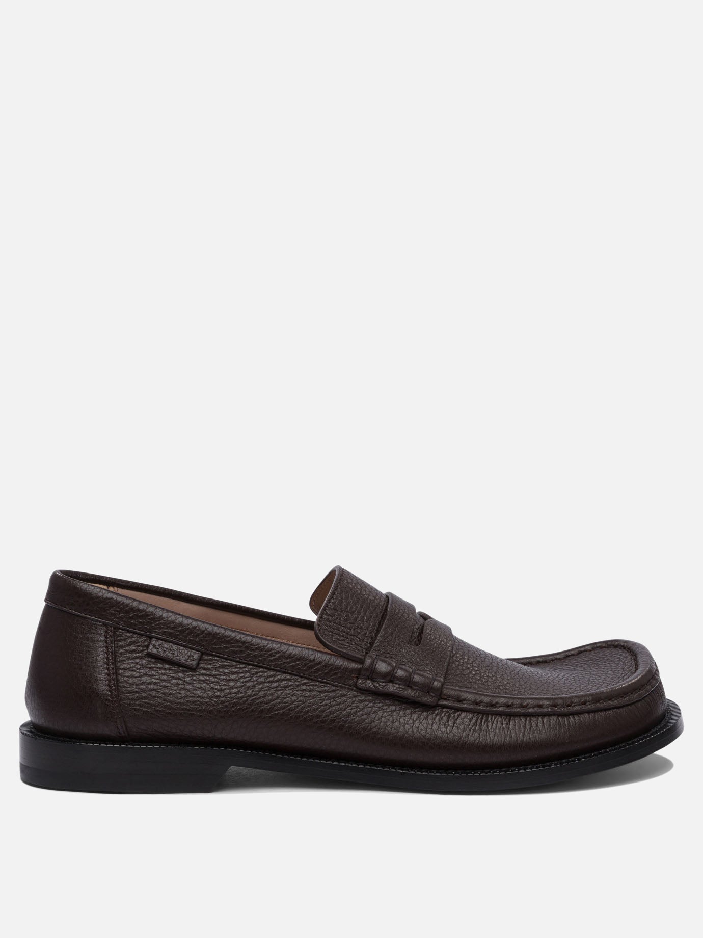 Loafers 100% deer leather - 100% leather  Brown - Loewe Men | PDP | VIETTI Online Store | Zoom-Modal
