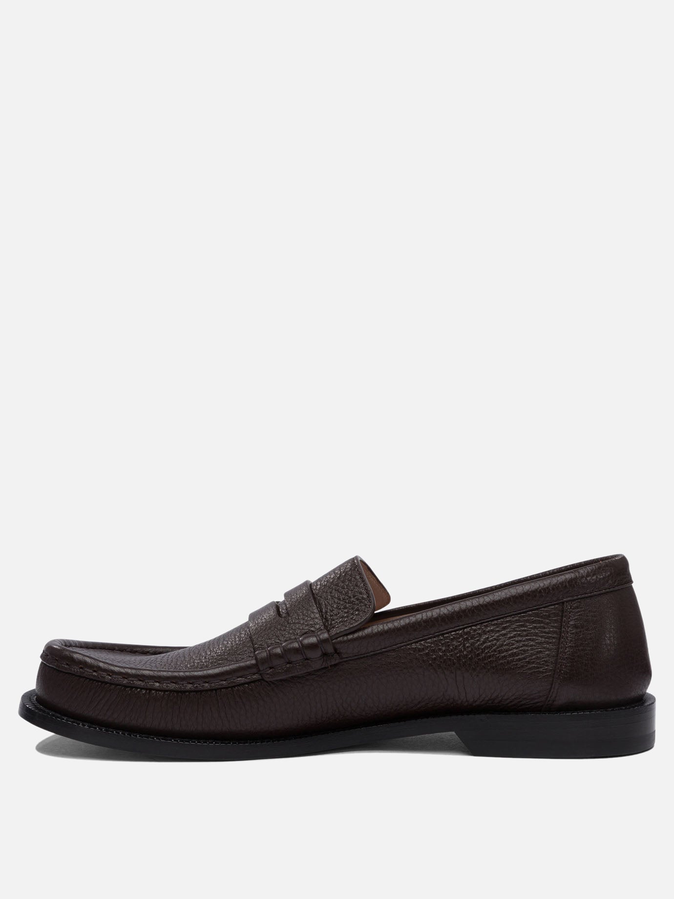 Loafers 100% deer leather - 100% leather  Brown - Loewe Men | PDP | VIETTI Online Store | thumbnail_3