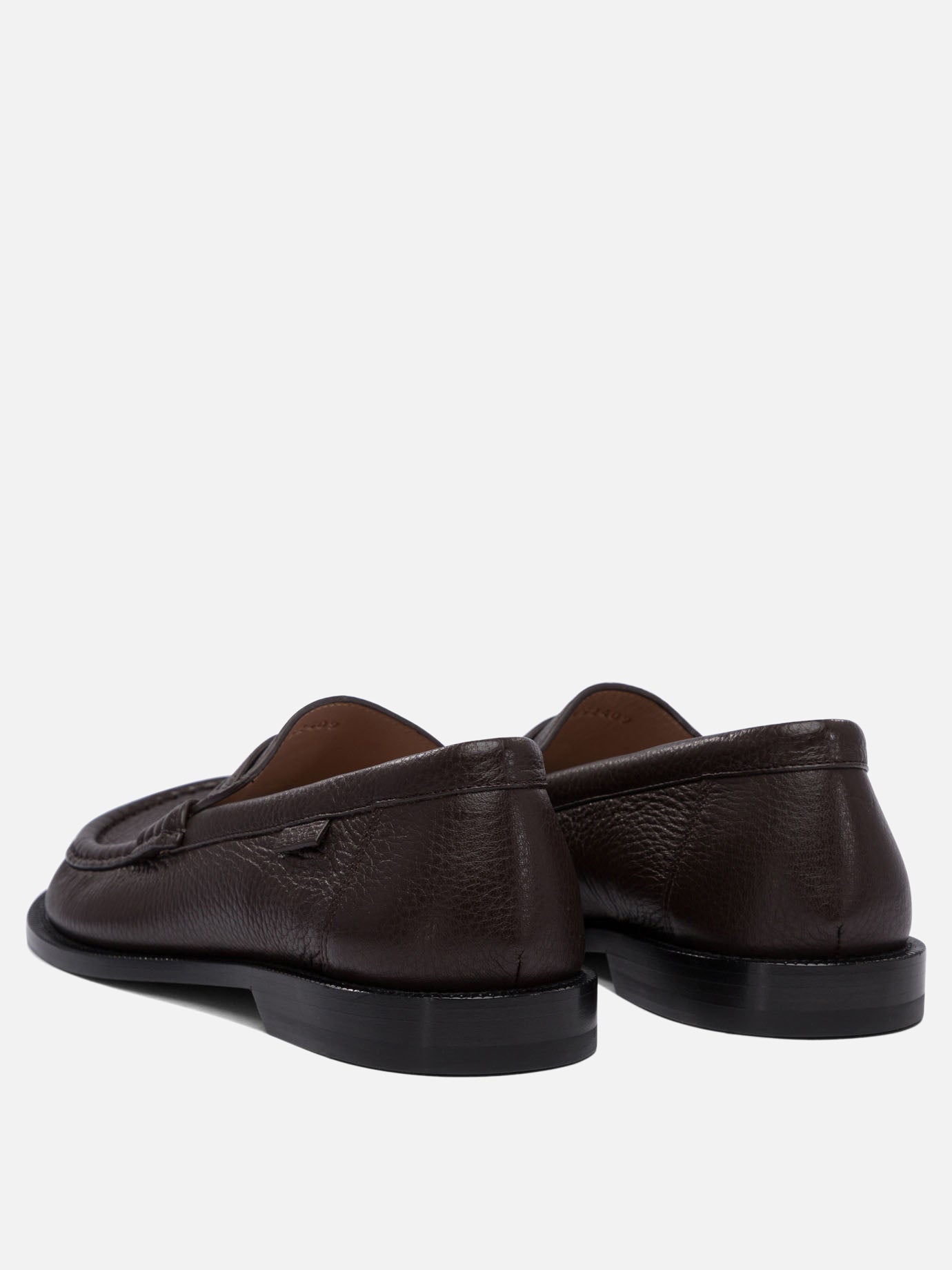 Loafers 100% deer leather - 100% leather  Brown - Loewe Men | PDP | VIETTI Online Store | thumbnail_4