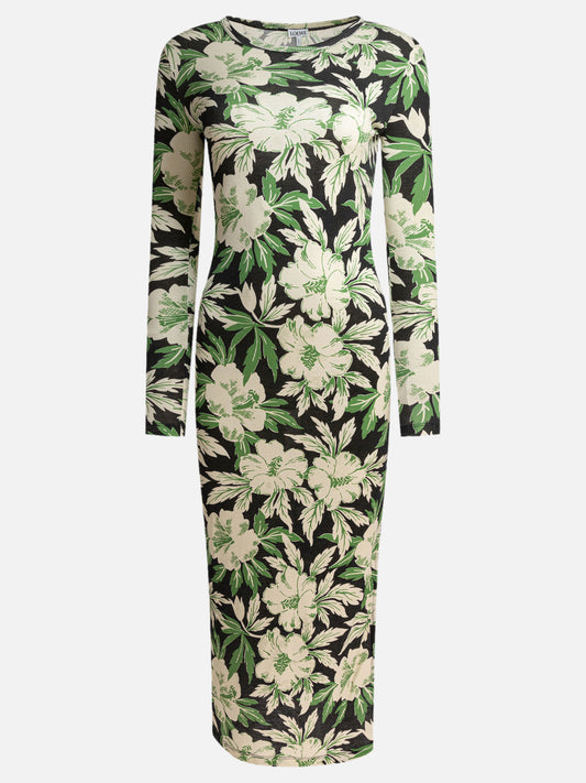Loewe Floral dress 16442305_S Green 1