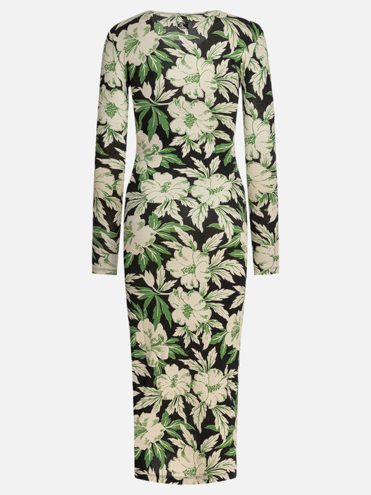 Loewe Floral dress 16442305_S Green 2