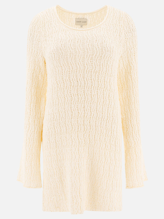 Mini dresses Embroidered  White - Loulou Studio Women | PLP | VIETTI Online Store 
