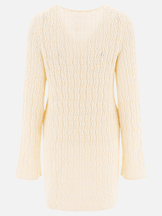 Mini dresses Embroidered  White - Loulou Studio Women | PLP | VIETTI Online Store | 2
