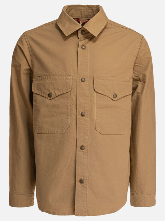 Manifattura Ceccarelli "Country" overshirt jacket 11312600_40 Brown 1