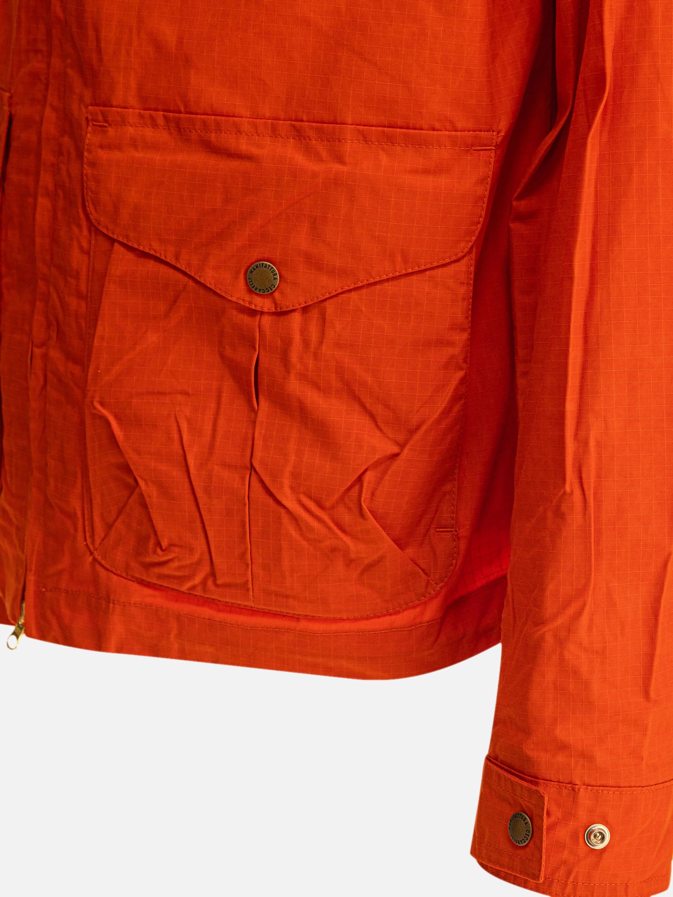 Manifattura Ceccarelli "All Seasons Blazer Coat" jacket Orange