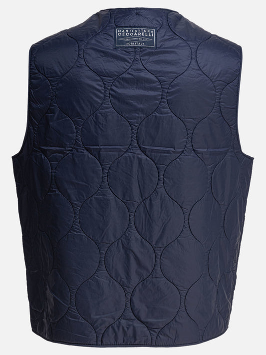 Manifattura Ceccarelli "All Seasons" vest 11979750_40 Blue 2
