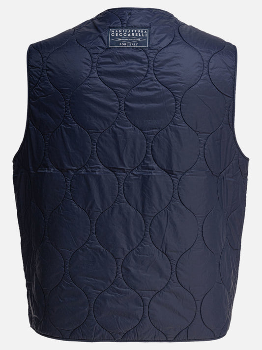 Manifattura Ceccarelli "All Seasons" vest 18012735_40 Blue 2