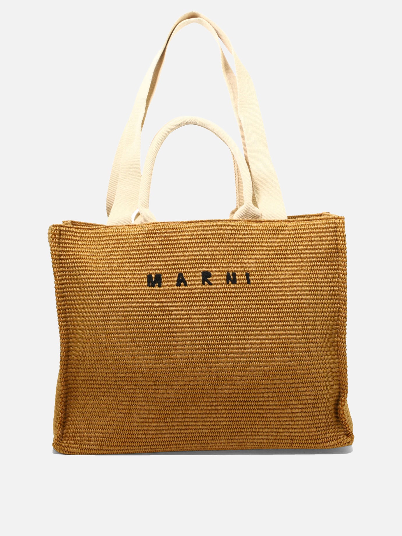 Large bags 52% cotton 48% polyamide  Beige - Marni Women | PDP | VIETTI Online Store | Zoom-Modal
