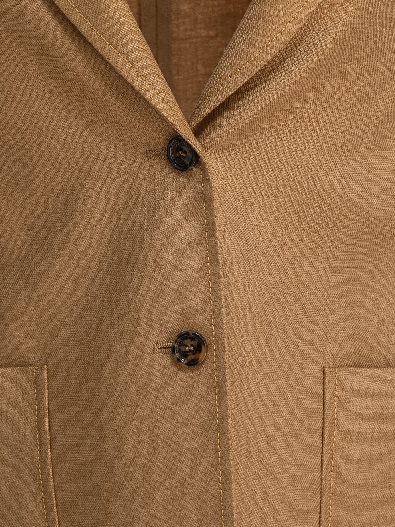 Blazers Solid colour  Beige - Max Mara Women | PDP | VIETTI Online Store | Zoom-Modal_3
