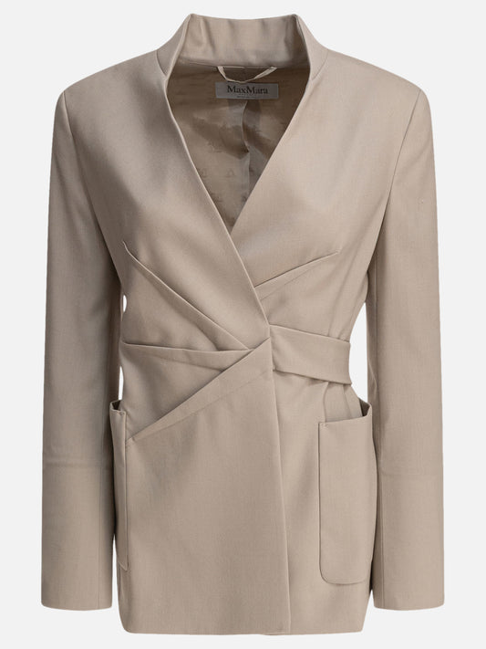 Blazers Tinta unita  Beige - Max Mara Women | PDP | VIETTI Online Store 
