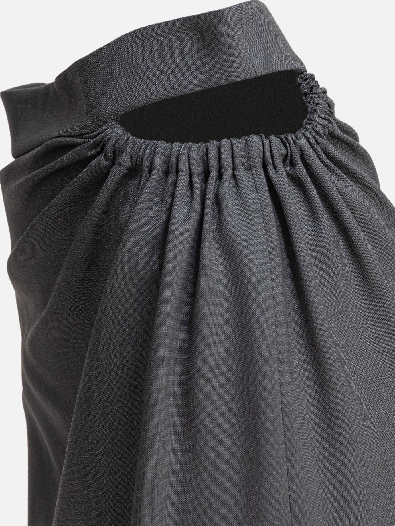 Long skirts Solid colour  Grey - Max Mara Women | PDP | VIETTI Online Store | thumbnail_3