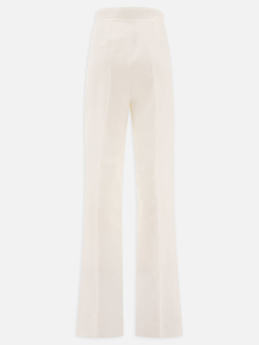 Max Mara Wide-leg pants 17075141_42 White 2
