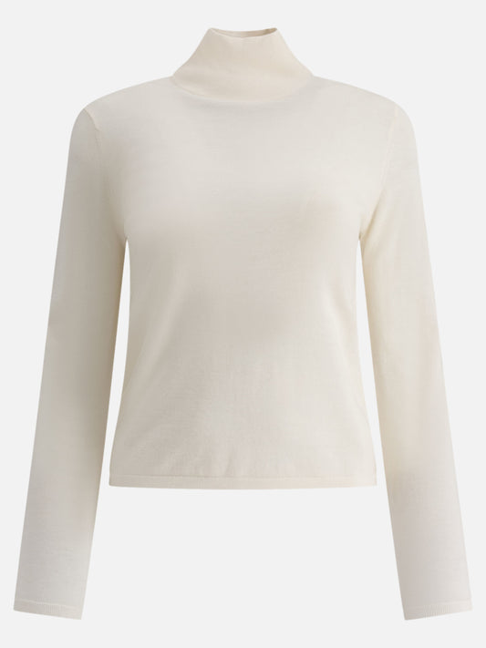 Max Mara Cashmere turtleneck 19345823_S White 1