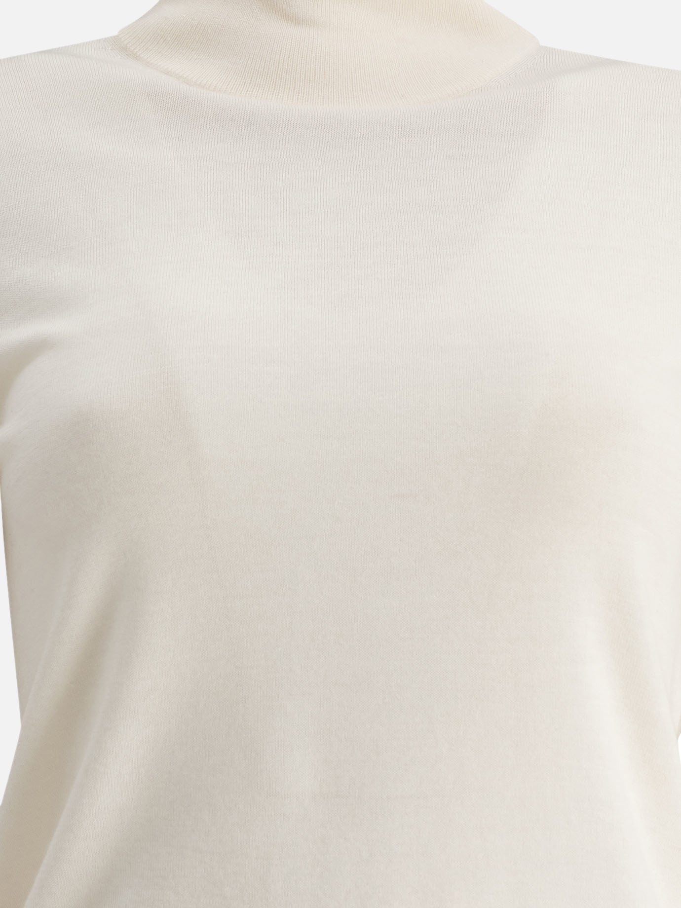 Max Mara Cashmere turtleneck 19345823_S White thumbnail_3