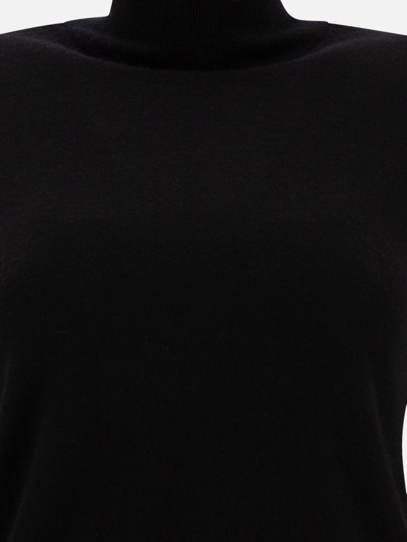 Turtleneck sweaters Solid colour  Black - Max Mara Women | PDP | VIETTI Online Store | thumbnail_3