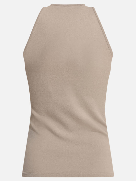 Tank tops Solid colour  Beige - Max Mara Women | PLP | VIETTI Online Store | 2
