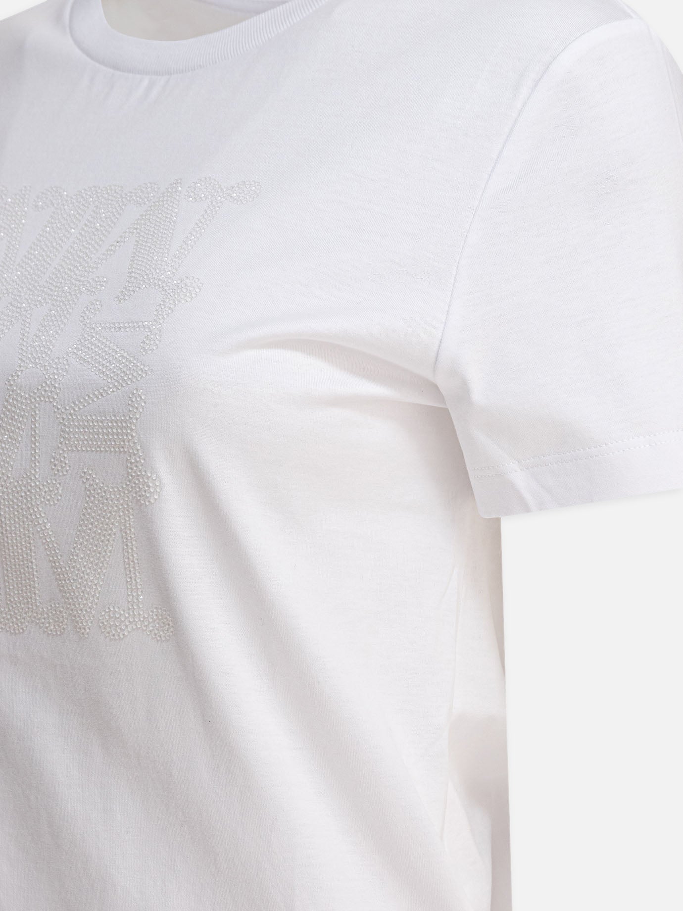 Crewneck t-shirts Logo  White - Max Mara Women | PDP | VIETTI Online Store | thumbnail_4