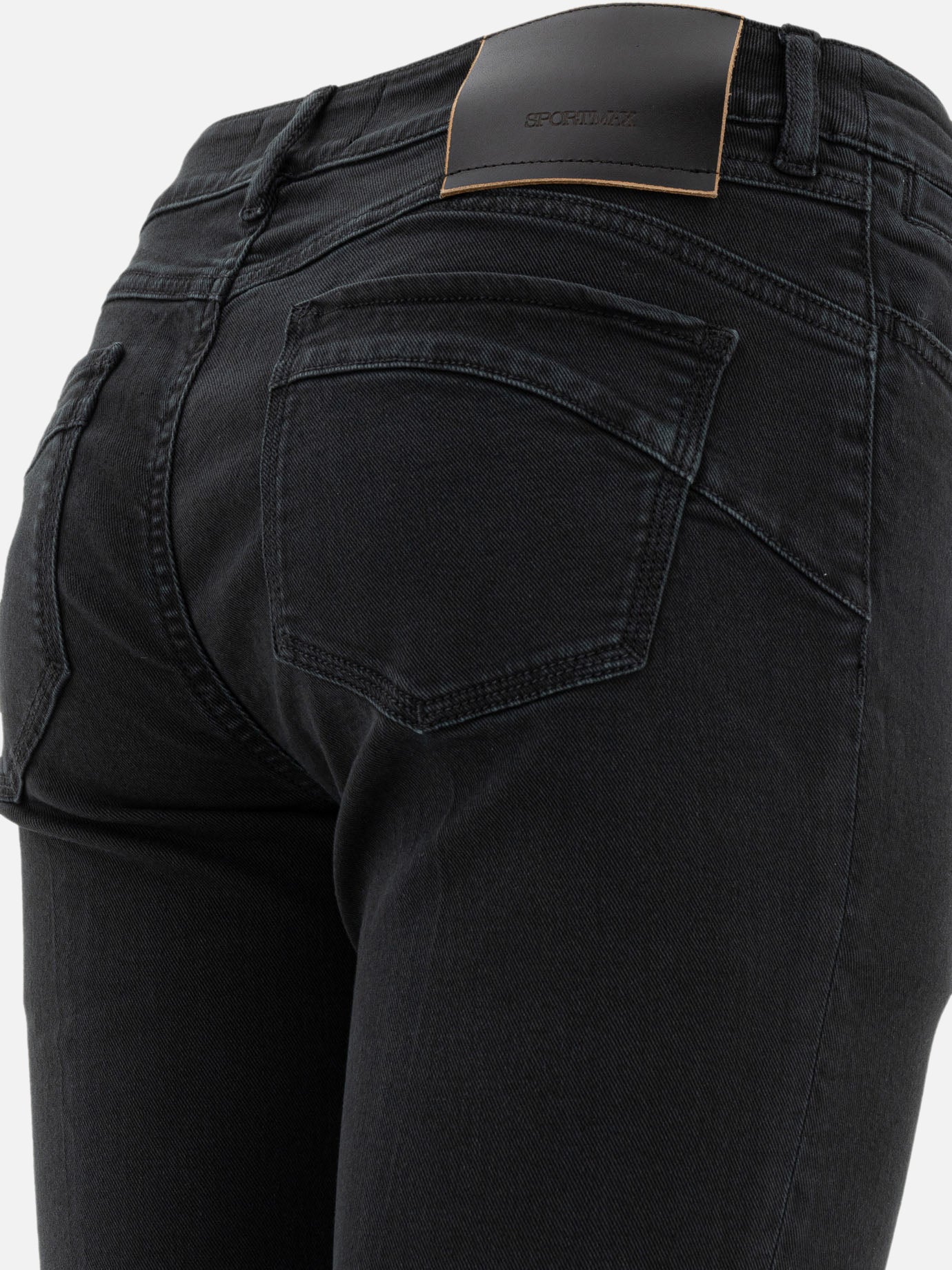 Straight-leg jeans Solid colour  Black - Max Mara Sportmax Women | PDP | VIETTI Online Store | Zoom-Modal_4
