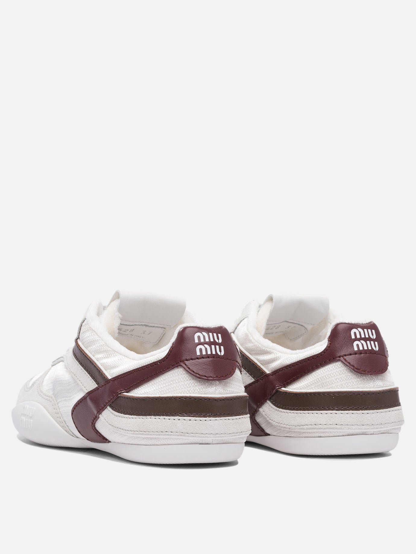 Miu Miu &quot;Gymnasium&quot; sneakers 15499446_36 White thumbnail_4