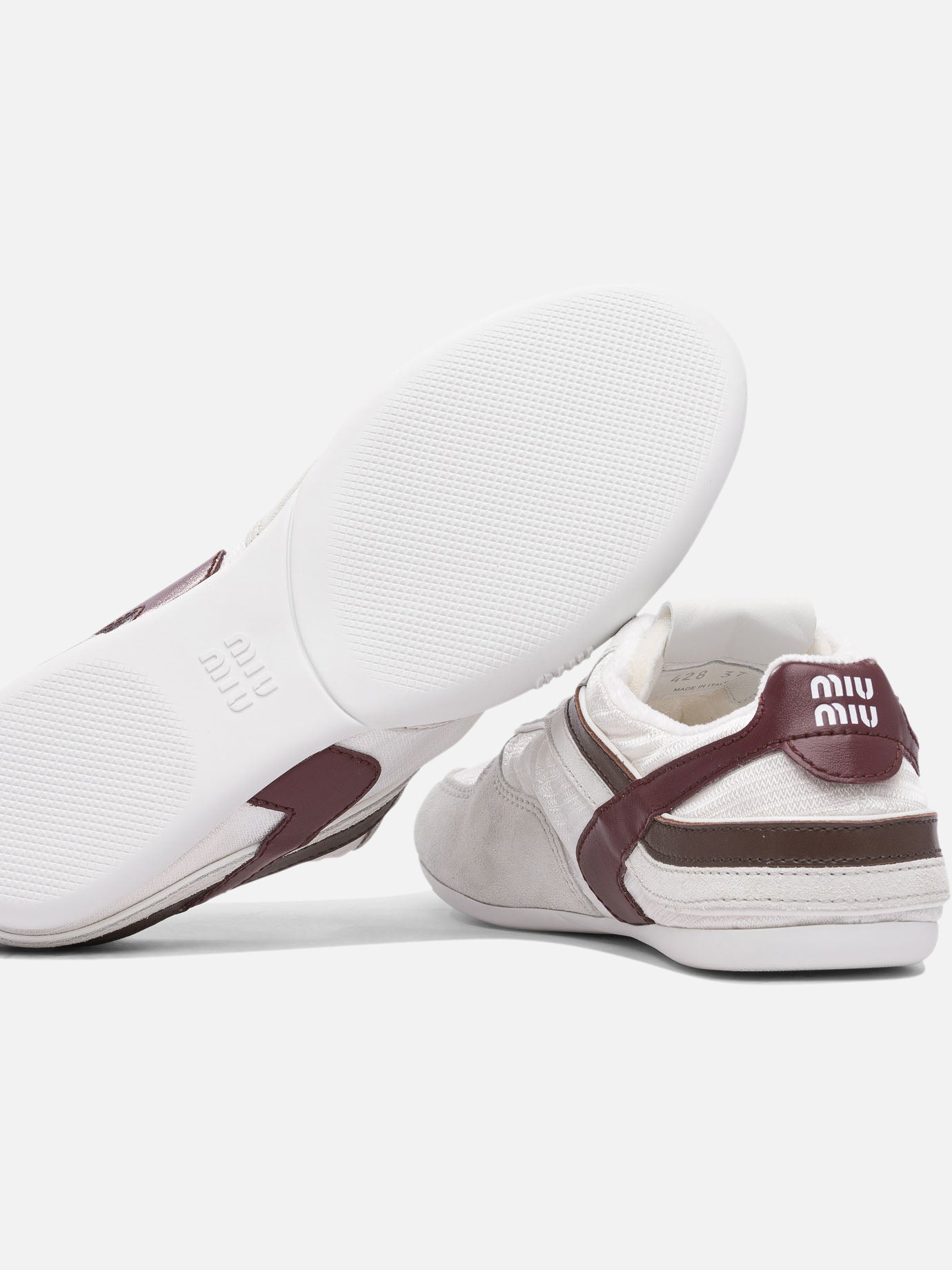 Miu Miu &quot;Gymnasium&quot; sneakers 15499446_36 White thumbnail_5