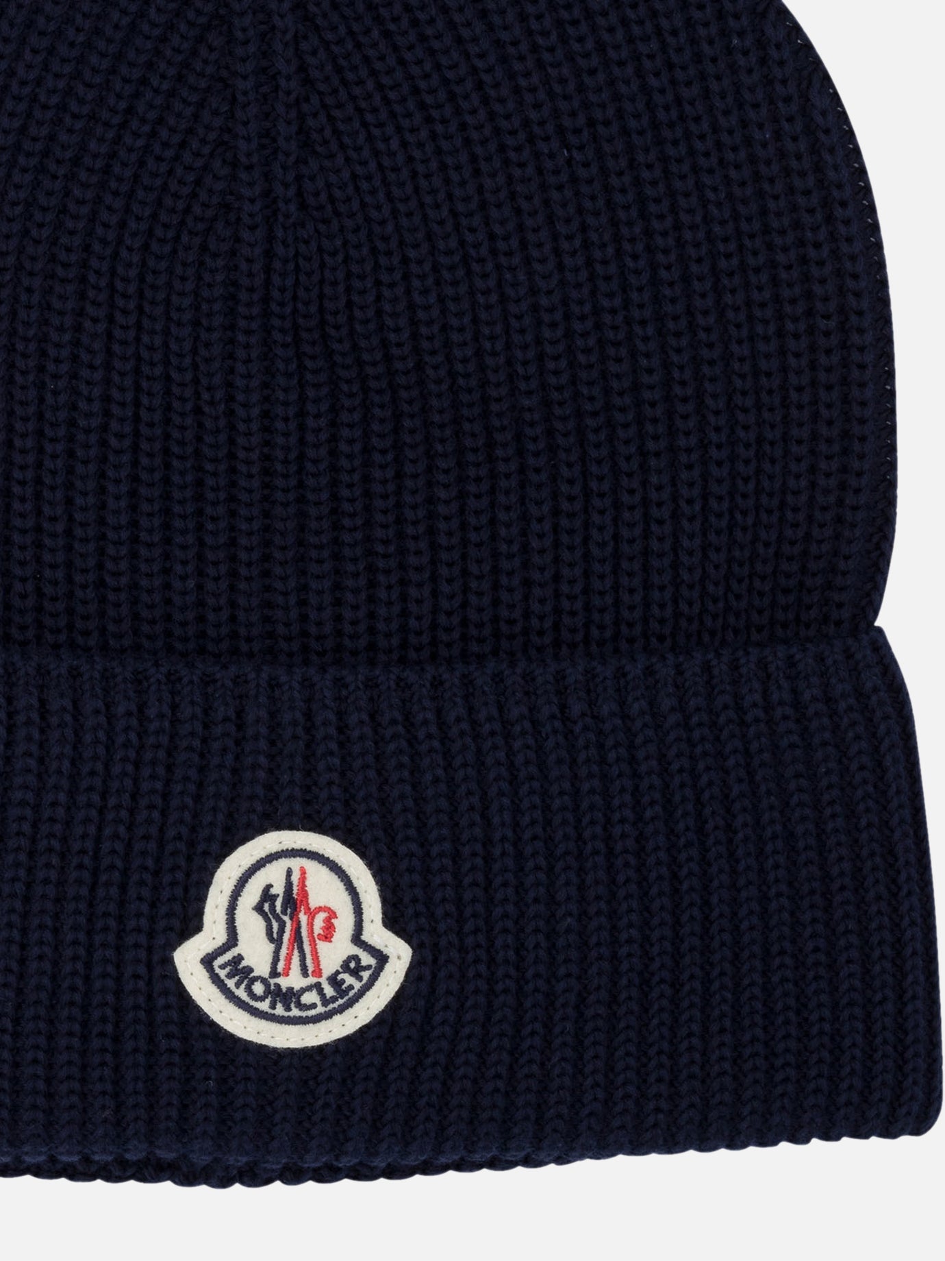 Moncler Cotton beanie 13393431_UNI Blue thumbnail_3