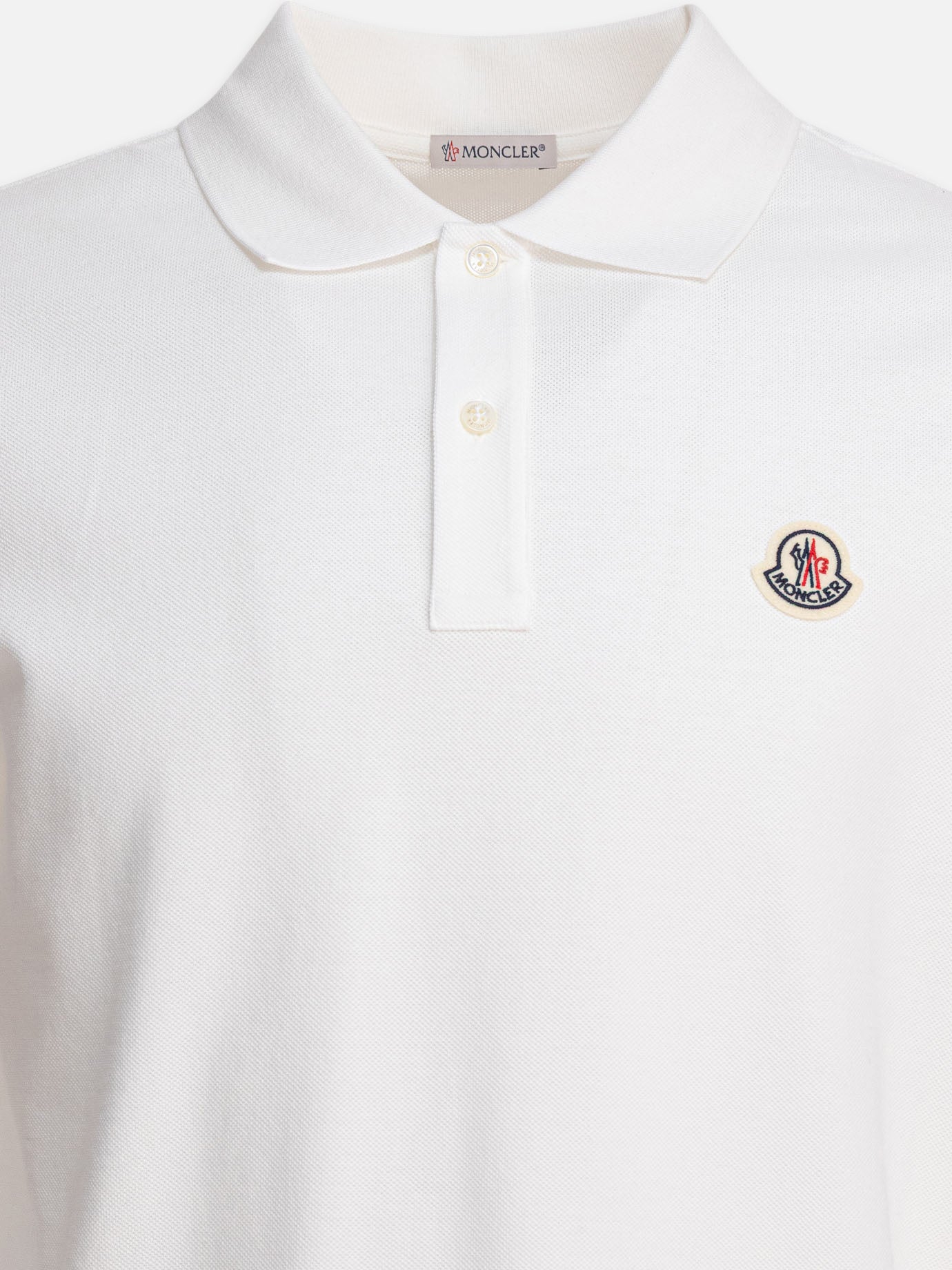 Polo shirts with buttons Logo  White - Moncler Men | PDP | VIETTI Online Store | Zoom-Modal_3
