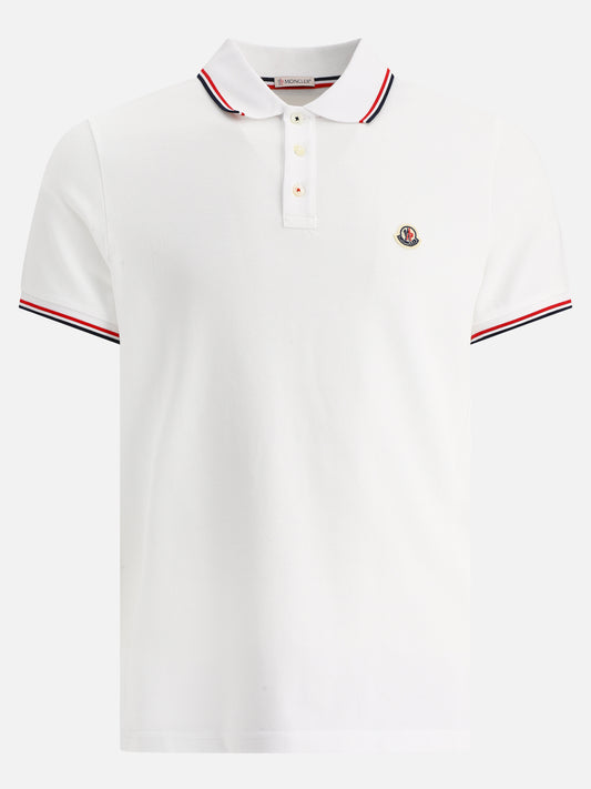 Moncler Polo shirt with logo White