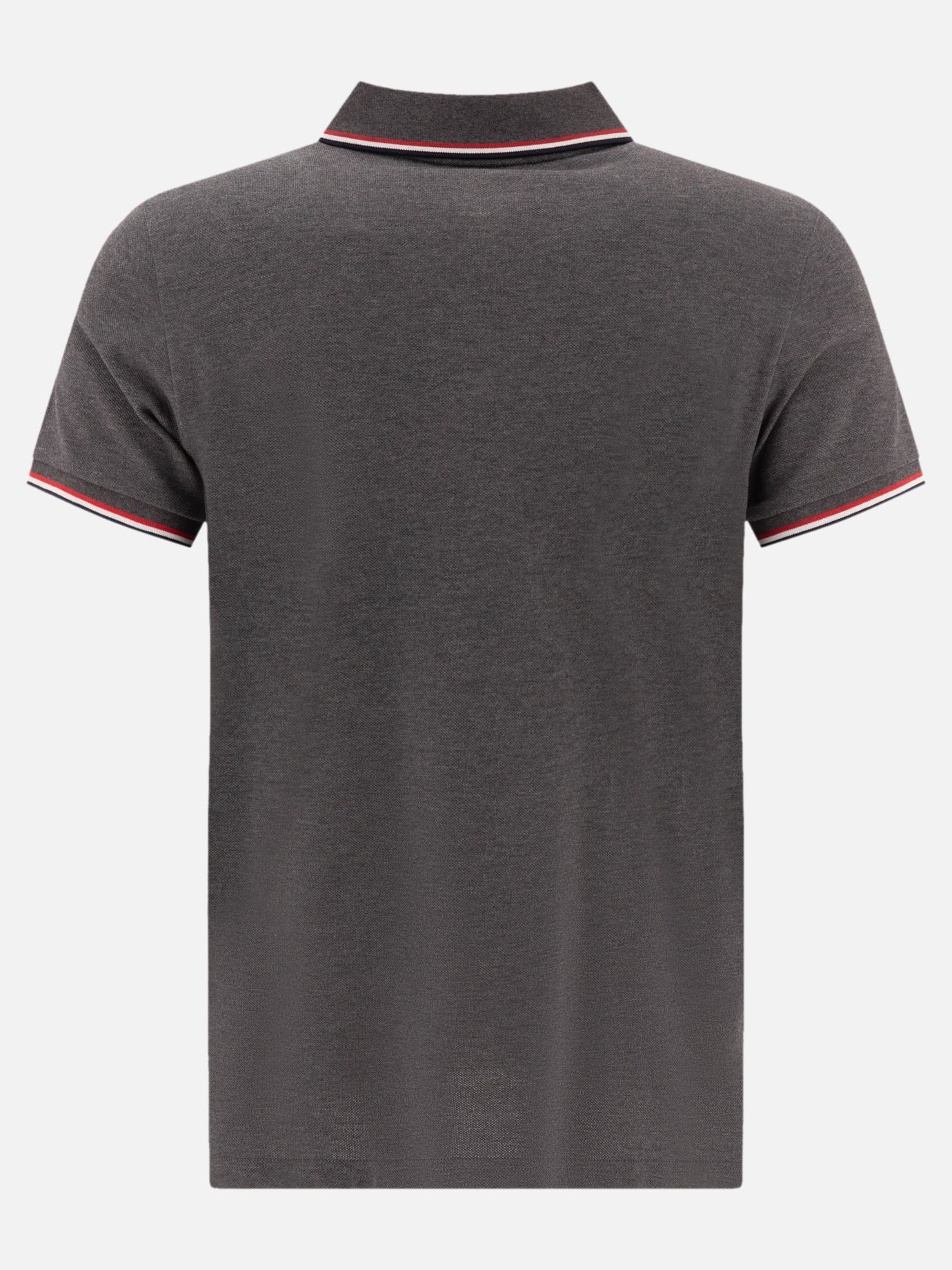 Moncler Polo shirt with logo 15781602_M Grey thumbnail_2
