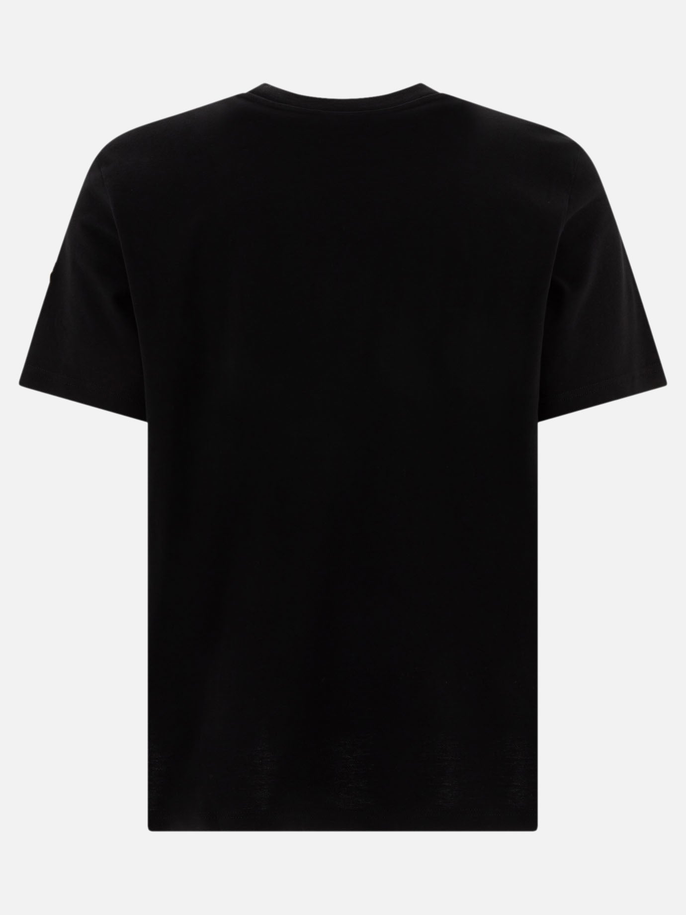Crewneck t-shirts Logo  Black - Moncler Men | PDP | VIETTI Online Store | thumbnail_2