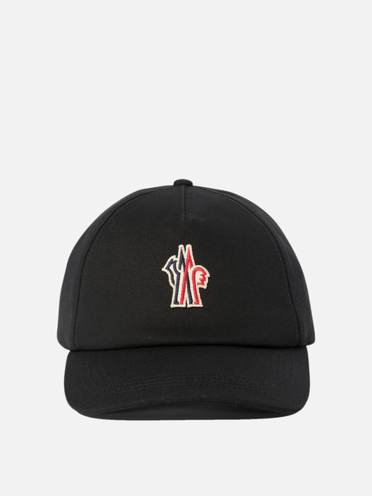 Moncler Grenoble Gabardine baseball cap 11616111_UNI Black 1
