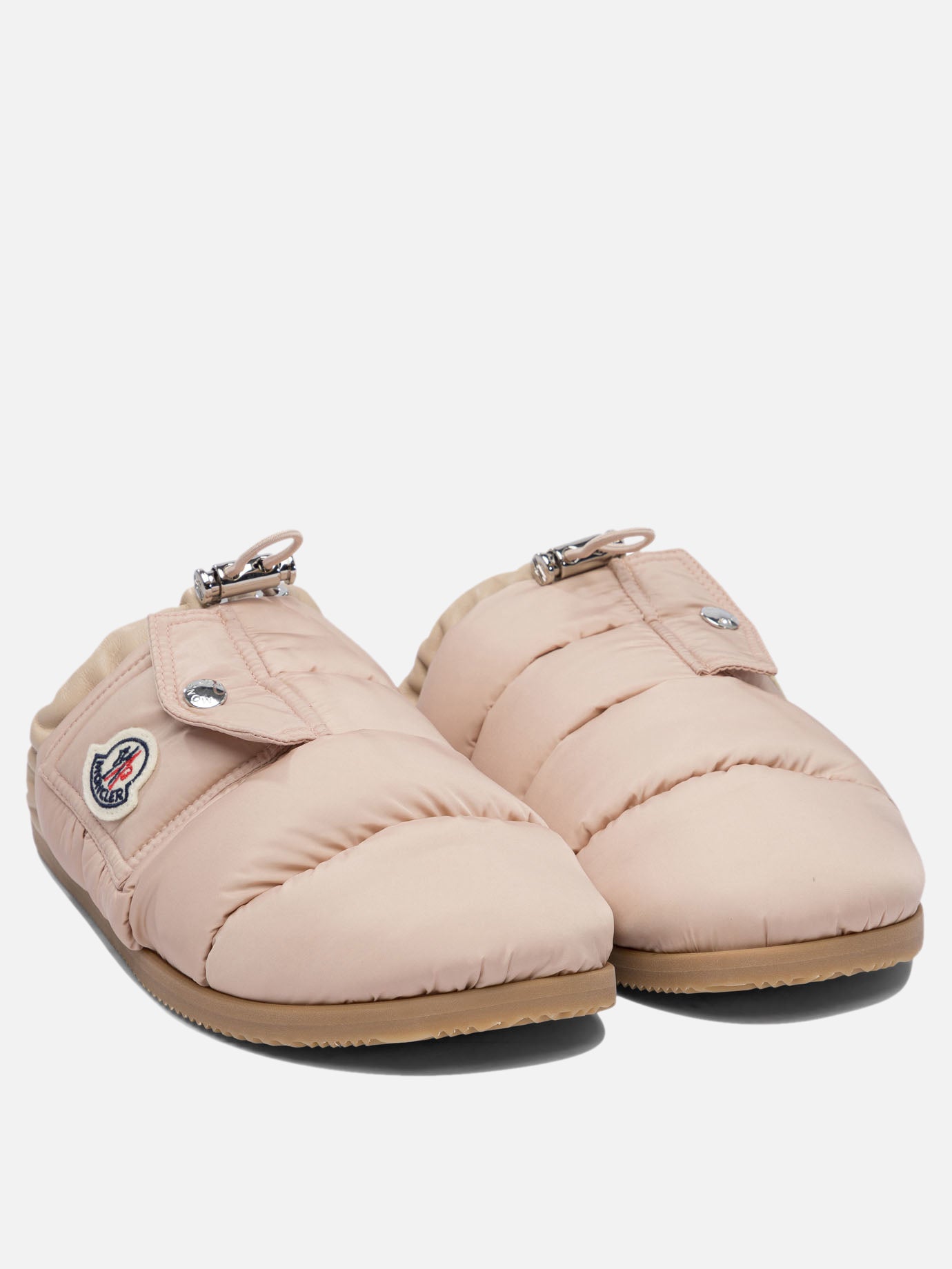 Slippers 100% polyamide - 100%elastodiene  Pink - Moncler Women | PDP | VIETTI Online Store | thumbnail_2
