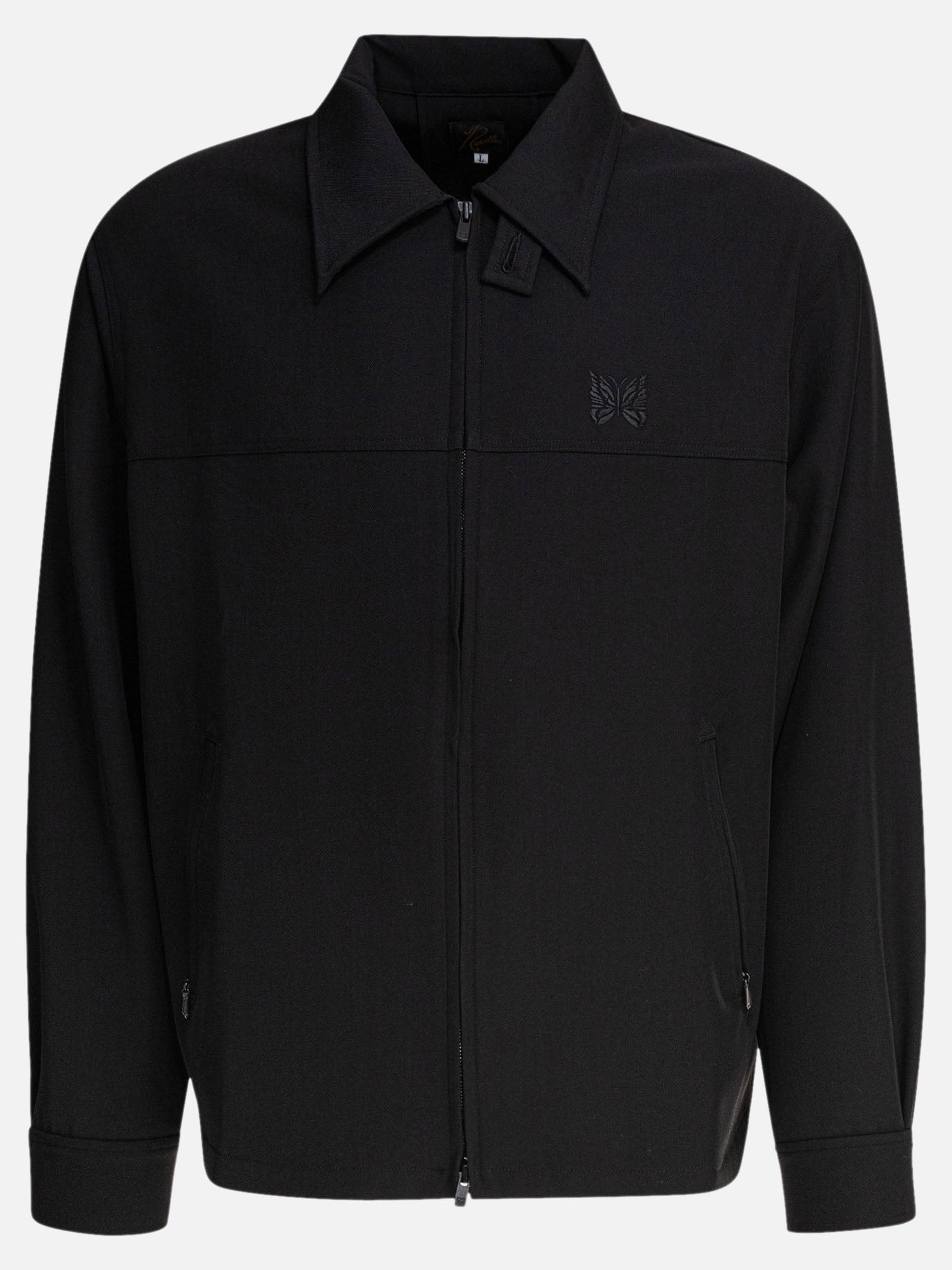 Overshirt jackets Solid colour  Black - Needles Men | PDP | VIETTI Online Store | thumbnail