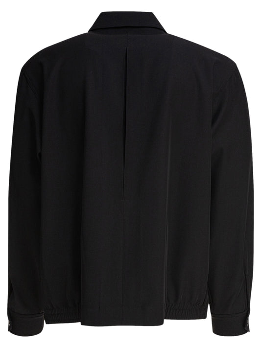 Overshirt jackets Solid colour  Black - Needles Men | PLP | VIETTI Online Store | 2
