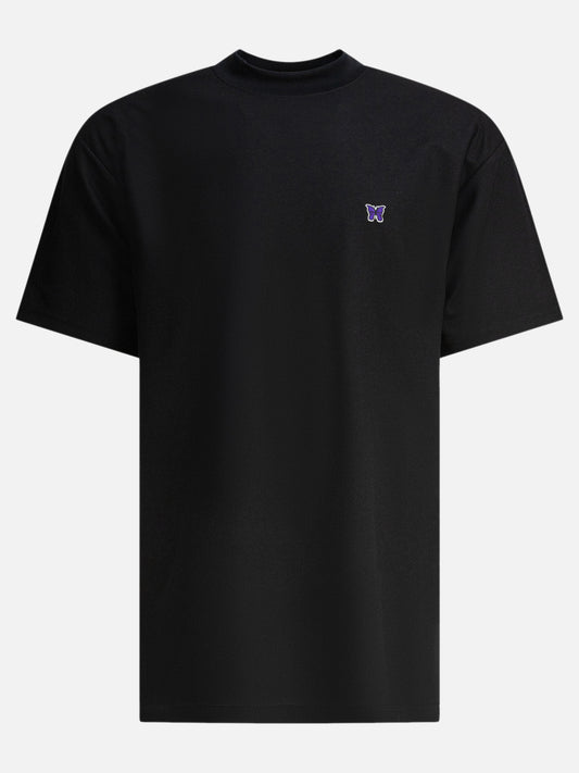 Mock neck t-shirts Logo  Black - Needles Men | PLP | VIETTI Online Store 
