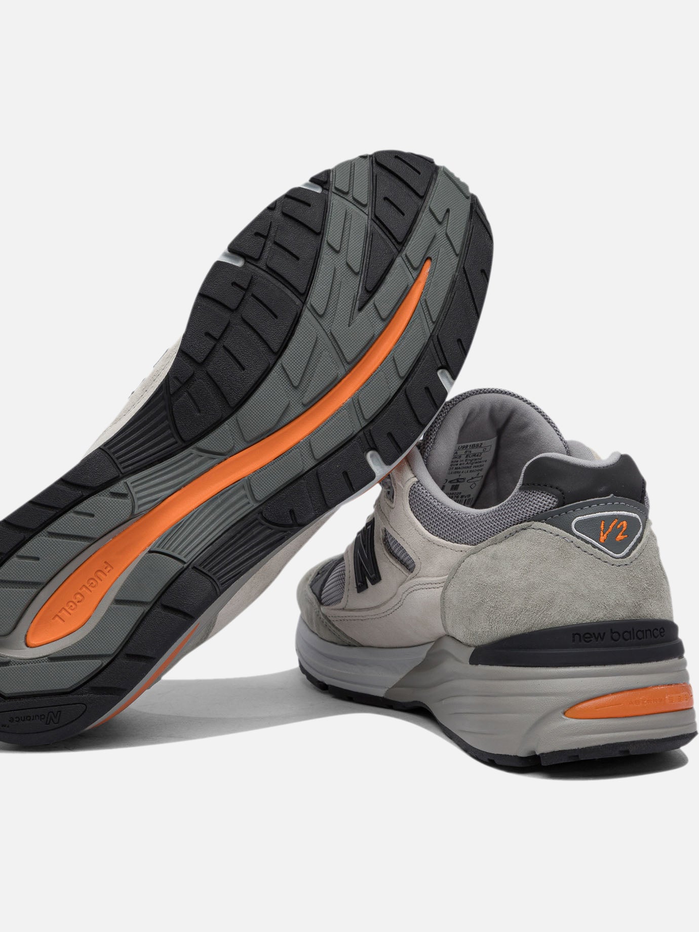 New Balance &quot;Made in UK 991V2 Winter Flare&quot; Sneakers 15311419_7½ Grey thumbnail_5