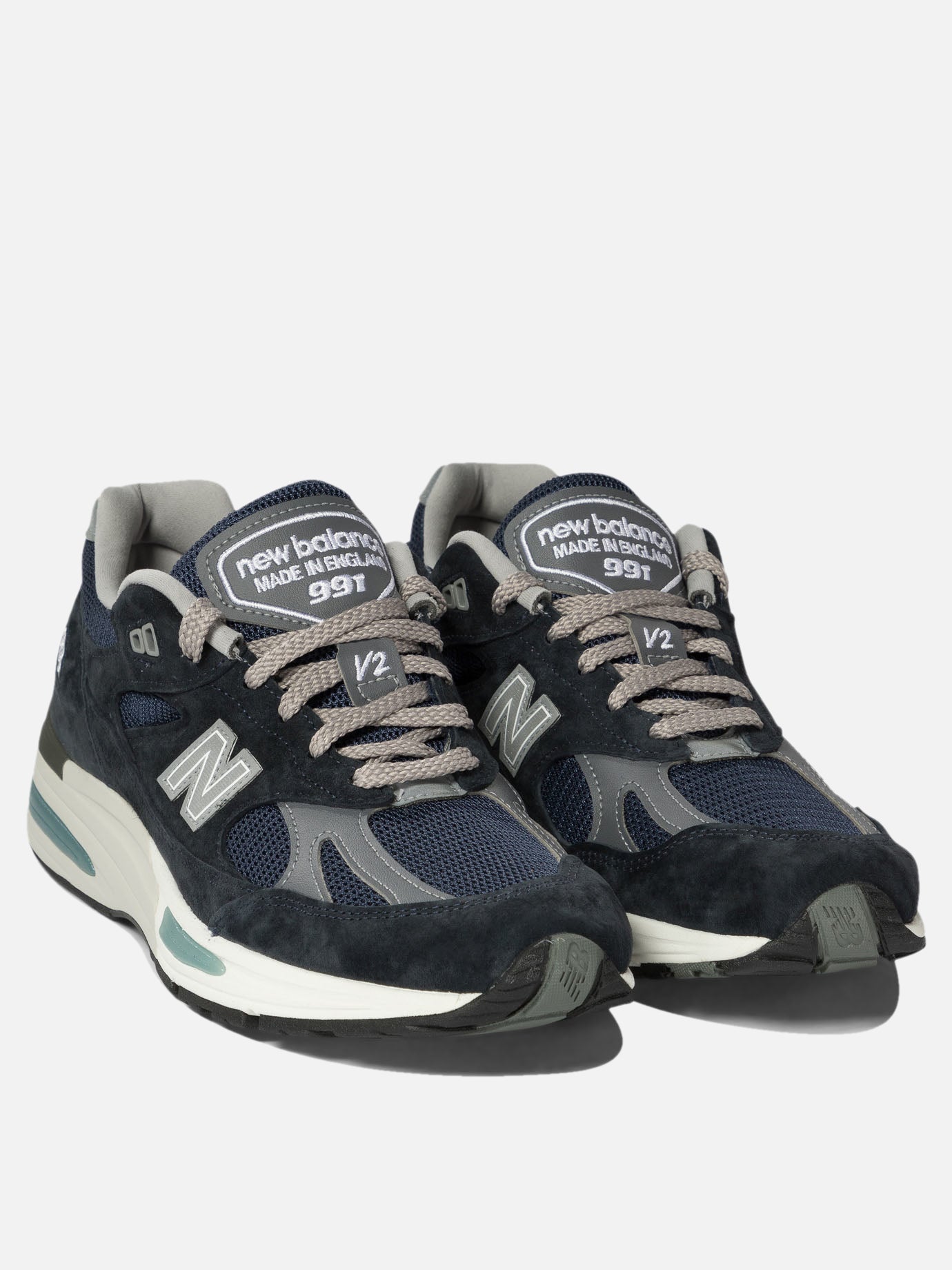 Low top sneakers 50% mesh 50% leather - 100% rubber  Blue - New Balance Men | PDP | VIETTI Online Store | Zoom-Modal_2
